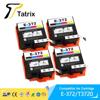 Tatrix Pre Epson 372 T372 T372090 T3720 Premium Kompatibilná Farebná Atramentová Atramentová Cartridge pre Epson Picturemate Pm520 Tlačiareň