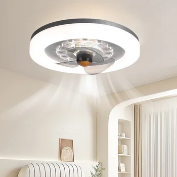Moderné LED Stropný Ventilátor Ľahké Dvojité Cyklus Diaľkové Ovládanie Ventilátora Lampy, Spálne, Obývacej Miestnosti študovňa Päťboji Svietidlá