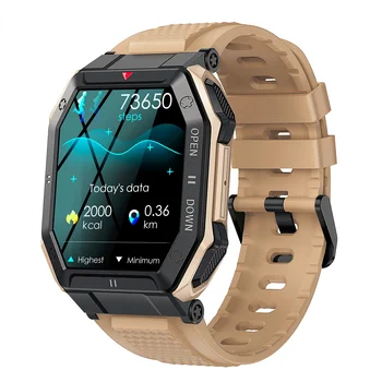 Xiao 2023 K55 Športové Hodinky 350mah Smart Hodinky Mužov Bluetooth Hovor Fitness Smartwatch Pre Android IOS Telefón 1.85 Palcový 240*280