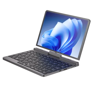 CARBAYTA 12. Gen Mini Notebook Intel N100 Quad Core 8 Palcový Displej LPDDR5 12G 4800MHz Windows10/11Pro WiFi6 BT5.2 RJ45 LAN