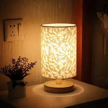 2023 Nové Kreatívne Stolná Lampa Jemné Multi Typy Nočné Svetlo pre Domova Drevený Základ Nastaviteľný Jas LED Svetlo