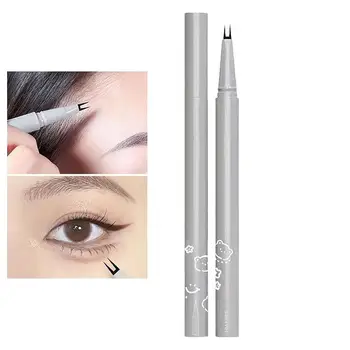 Dvojitý Tip Nižšie Rias Ceruzka Rýchle Sušenie A Dlhá Sebe Rias Ceruzka Viacúčelový Nepremokavé Eye Make-Up Pero Pre Ženy