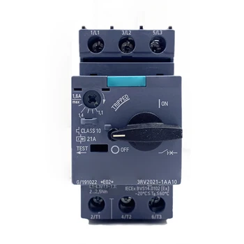 Nové pre Siemens 3RV2021-1AA10 1.1-1.6 690V Istič vodiacej Koľajnice Inštalácie Ochranné Switche Istič Modul