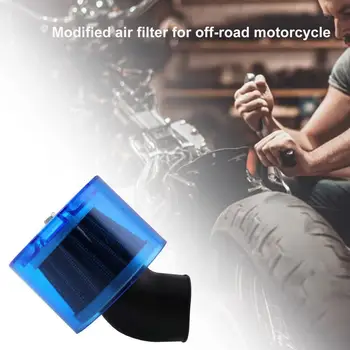 Univerzálne Motocyklové 35mm vzduchový Filter 45 Stupeň Ohýbať, Vodotesný Kryt Nečistoty Pit Bike Časti Air Filter Cleaner Upravené Skúter