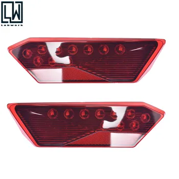Pár Červená LED zadné svetlá Na Polaris RZR 1000 XP 900 900s Tubro