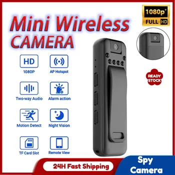 Mini kamera nočného videnia malé bezdrôtové telo cam micro hlas, video rekordér nositeľné bodycam diskrétne Domov ochrana