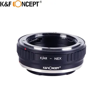 K&F KONCEPT Objektív Fotoaparátu Mount Adaptér Krúžok Pre Konica Hexanon AR Objektív pre Sony NEX E-mount Kamery Telo NEX NEX3 NEX5 NEX5N