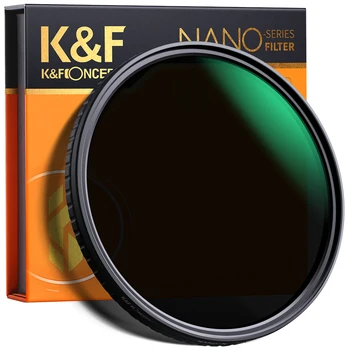 K&F Koncept ND32-ND512 Nastaviteľné ND Filter Nie Je Bod X V Objektíve Počas Fotografie Na Objektív 52mm 58mm 62mm 67mm 72 mm