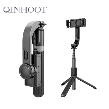 QINHOOT L08 Skladacia Inteligentné Mobilné Gimbal, Ručný Univerzálny Mobilný Telefón Video: Streľba s Statív Mobilný Telefón Majiteľa