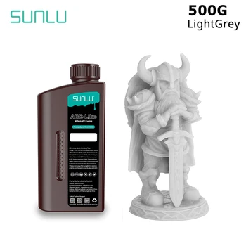 SUNLU ABS-Ako Živice 0,5 KG 405nm LCD Tlačiarne UV Vytvrdzovania Photopolymer Kvapalina Môže Vŕtať Spracované Vnútorné Závity Vysokú Tvrdosť