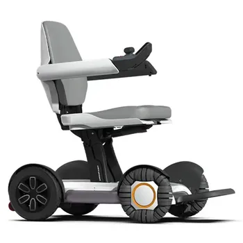 Automatické Skladanie Mobility Scooter Inteligentný 4 Kolies Elektrický Skúter Pre zdravotne Postihnutých Starších, Starých Ľudí S Bluetooth APP