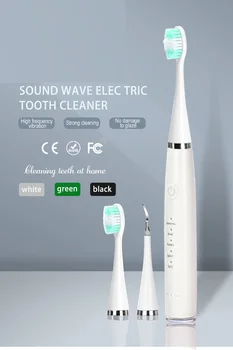 Elektrické Sonic Zuby Cleaner Zubnému Kameňu Scaler Doska Kávy Zubného Kameňa Odstraňovač Škvŕn Kefka