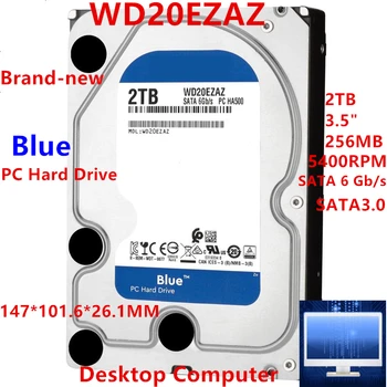 Nový Pôvodný HDD Pre WD Značky Blue 2TB 3.5