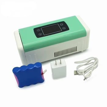 Kvalitné Nabíjacie Prenosné Inzulínu Prípade, Mini Chladnička Lekárske Inzulínu Chladič Políčka Plastové Kompaktný Polovodičových pre Vonkajšie