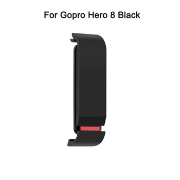Pôvodný Hliníkový kryt Batérie Pre GoPro HERO 8 Čierny Fotoaparát Strane Krytu Výmena Dverí