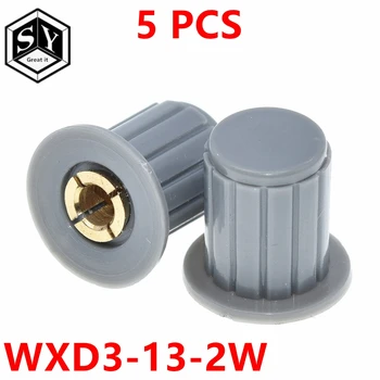 5 KS WXD3-13 čierny gombík, tlačidlo spp je vhodný pre vysoko kvalitné WXD3-13-2W otočiť špeciálne potenciometer gombík