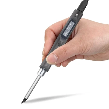 T85 Repair Tool Zváranie Spájkovanie Prepracovať Stanice Tepla Ceruzka Smart Prenosné Železa Tipy 65W OLED Elektrické