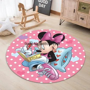 2023 Disney Ružová Minnie Mouse Dieťa Hrať Rohože Detská Hra Mat Deti je Karikatúra Koberec Rozvoj Koberec Anti-slip Rohožky Spálne