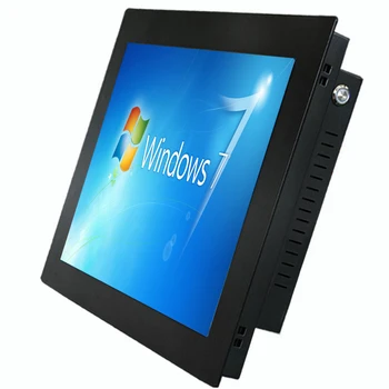 15 Palcový Vložené Priemyselné Mini Tablet All-in-one PC, CNC Počítač S Odolným Dotykovým displejom pre Win10 PRO/Linux, 1024*768