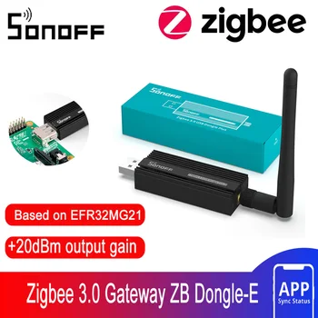 SONOFF ZBDongle-E Zigbee 3.0 USB Dongle Plus Univerzálny ZigBee Bránou cez ZHA alebo Zigbee2MQTT Podporu ZBMINI SNZB ZBMINI L2