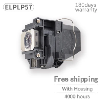 Projektor Lampa ELPLP57 S Bývaním pre Epson EB-450WI EB-455WI EB-460 EB-460i