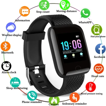 Nové D13 Smart hodinky pánske a dámske hodinky fitness športové nepremokavé sledovať tepovú frekvenciu, krvný tlak monitorovanie sledovania hodinky