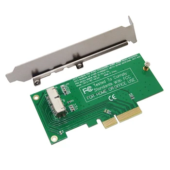 Adaptér Stúpačky Karty PCI Express PCIE PCI-E X4 pre Apple 2013 2014 2015 pre MacBook Air A1465 A1466 Mac Pro MD878 ME253 M. 2 SSD