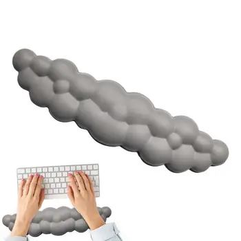 Cloud-Tvar Klávesnice Zápästie Zvyšok Pad Ergonomické Zápästie Zvyšok Podložka Pod Myš Pamäťovej Peny Vlákna Odolné Pohodlné Mousepad Na Hru