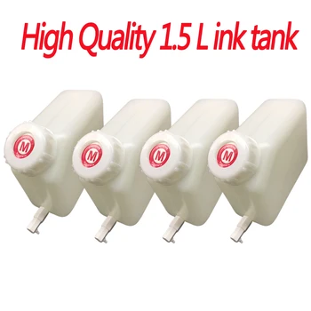 DST Ink systém dodávok 1,5 L atramentu UV Tlačiarne Roland Mutoh Mimaki Eco solventná tlačiareň, atramentové kazety 1,5 L atrament fľaša 1,5 L atrament b