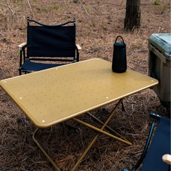 Outdoor Camping Prenosné Tabuľky Príkaz Tabuľka Ultra-light Tabuľka Skladacie Hliníkové Zliatiny Ľahký Skladací Stôl Vonkajšie Stoly