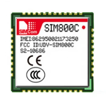 SIM800C GSM/GPRS Modul SMT Typ 850/900/1800/1900MHz 24M Bluetooth-kompatibilné Najnižšie Náklady na Prenos DÁT, Hlasu ABCD