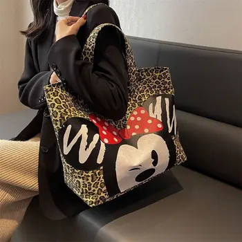 Nové Disney ženy Mickey Minnie Multifunkčné Taška cez rameno Vonkajšie Nakupovanie Kabelka Priateľku, darček
