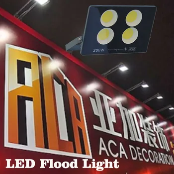 LED Svetlomet 300W 200W IP65 Vodeodolný AC110V /220V LED Reflektor, Vonkajšie Osvetlenie
