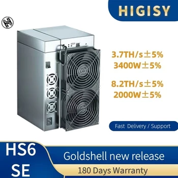 Goldshell HS6 SE SC Cion 8.2 T/ HNS 3.7 T Banské Stroj Blockchain Asic Server s PSU