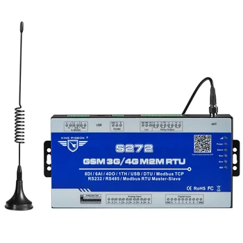 GSM mobilný internet vecí Modbus RTU Monitorovanie Pôsobí I/O porty SMS, APLIKÁCIE, Web Server, Vzdialený Spínač