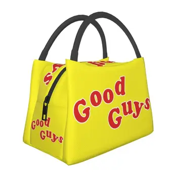 Dieťa Hrať Dobrí Logo Izolované Obed Taška pre Školského Úradu Chucky Resuable Chladnejšie Tepelnej Lunch Box Ženy