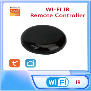 Tuya Smart Home WiFi IR Diaľkové Ovládanie Diaľkové ovládanie pre TV, DVD, klimatizácia, AUD Pracuje s Alexa Domovská stránka Google