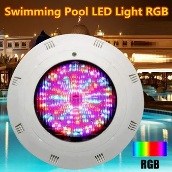1 Nastavte 12V 18W Podvodné Svetlá Podvodné Farba-Zmena LED Svetlá RGB IP68 S Remote (18W)