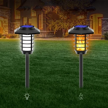 Dynamické Simulácie Solárne Kosačky Lampy Solárne Kosačky Lampa Nádvorie Plameň Lampy, exteriérové LED Garden Villa Zem Krajiny Lampa