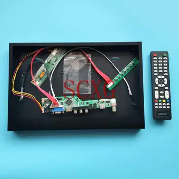 TV Ovládač Doska+Kovové puzdro Fit B133EW01 LTN133AT07 LTN133AT08 VGA Kompatibilný s HDMI AV USB RF 13.3